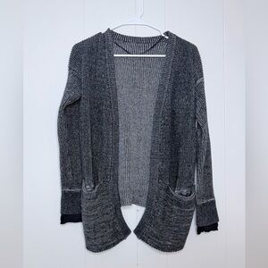 lululemon athletica blue/white Knit Cardigan - best for a Small